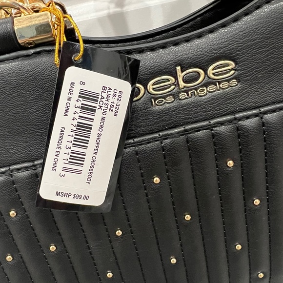Bebe black hand bag - Picture 5 of 5
